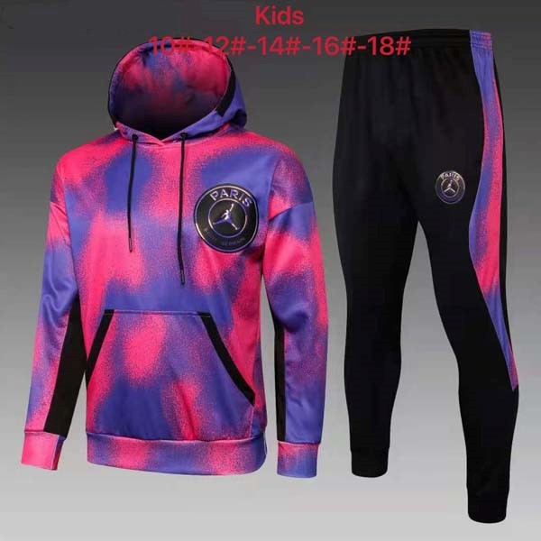 Kinder Hoodies Paris Saint Germain 2022 Pink Schwarz